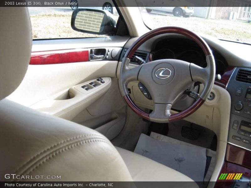 Black Onyx / Ivory 2003 Lexus ES 300
