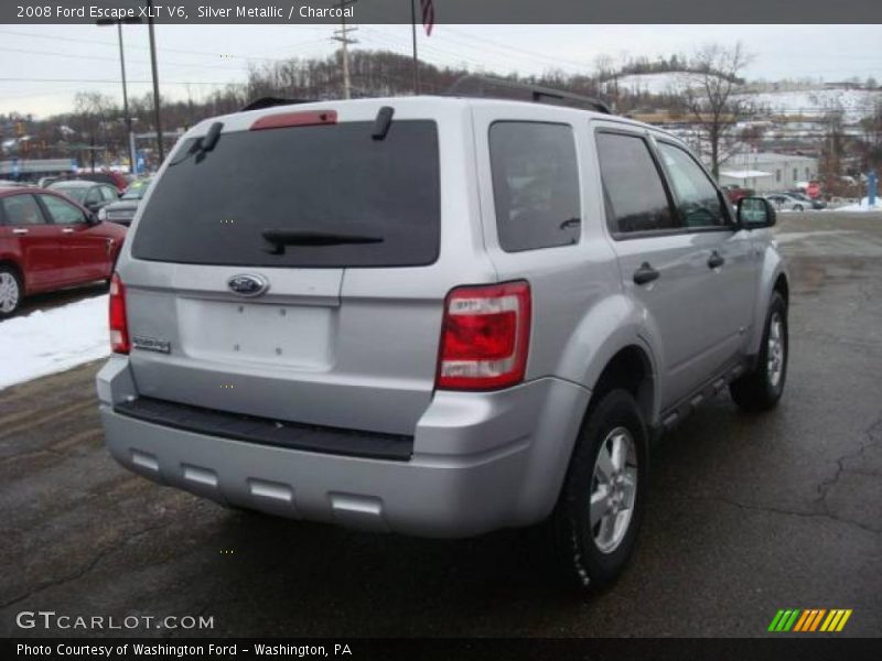 Silver Metallic / Charcoal 2008 Ford Escape XLT V6