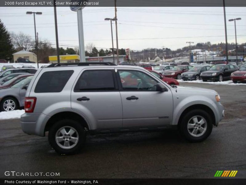 Silver Metallic / Charcoal 2008 Ford Escape XLT V6
