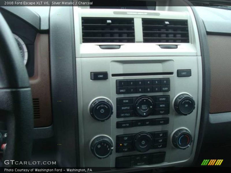 Silver Metallic / Charcoal 2008 Ford Escape XLT V6