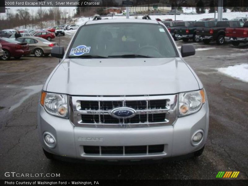 Silver Metallic / Charcoal 2008 Ford Escape XLT V6