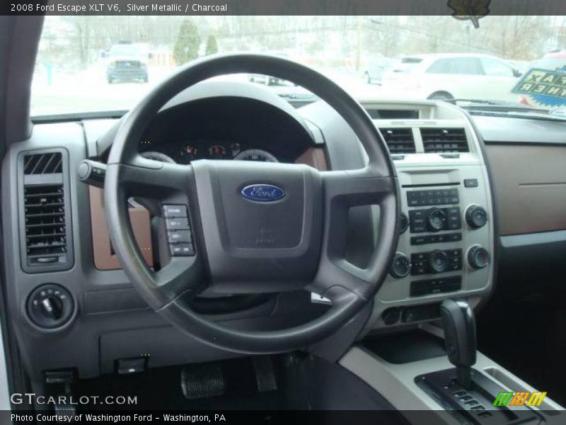 Silver Metallic / Charcoal 2008 Ford Escape XLT V6
