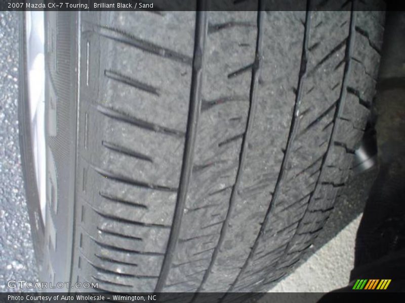 Brilliant Black / Sand 2007 Mazda CX-7 Touring