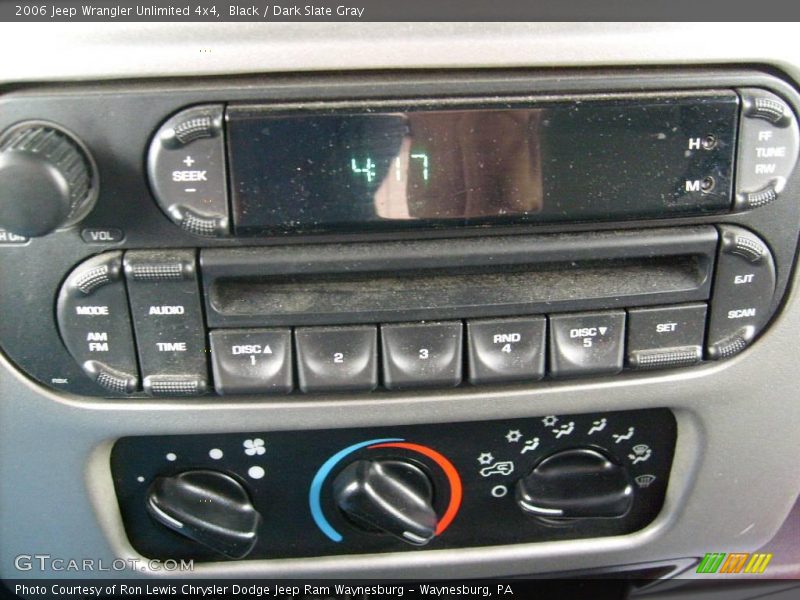 Black / Dark Slate Gray 2006 Jeep Wrangler Unlimited 4x4