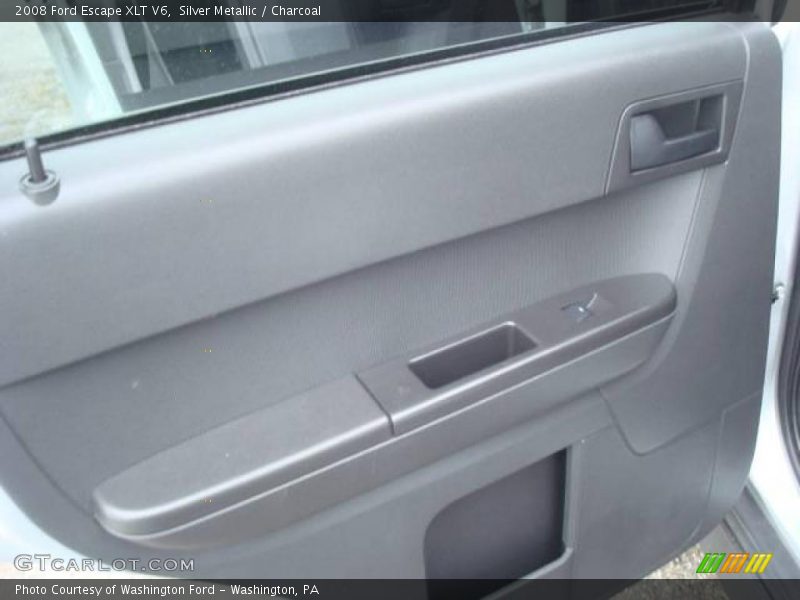 Silver Metallic / Charcoal 2008 Ford Escape XLT V6
