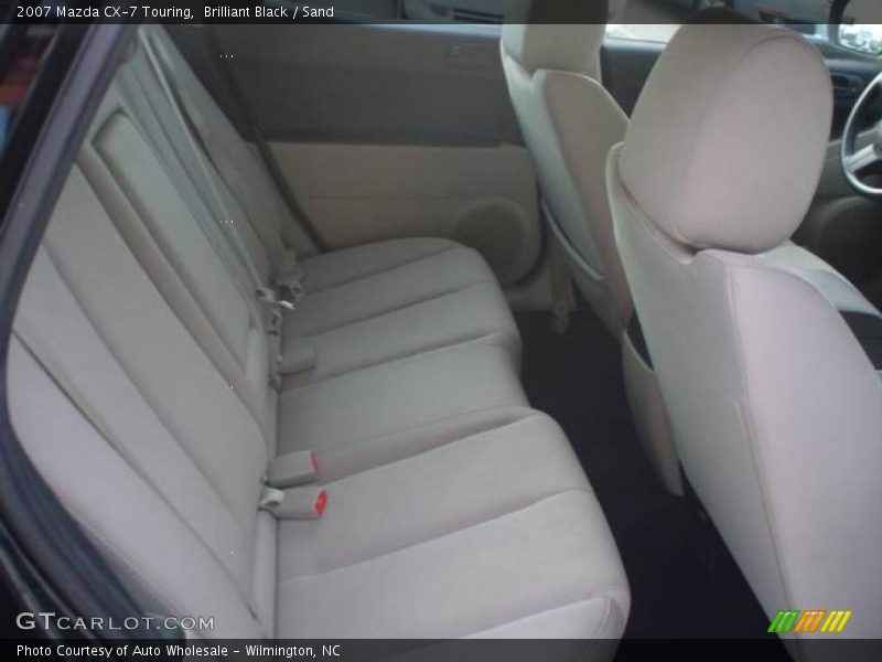 Brilliant Black / Sand 2007 Mazda CX-7 Touring