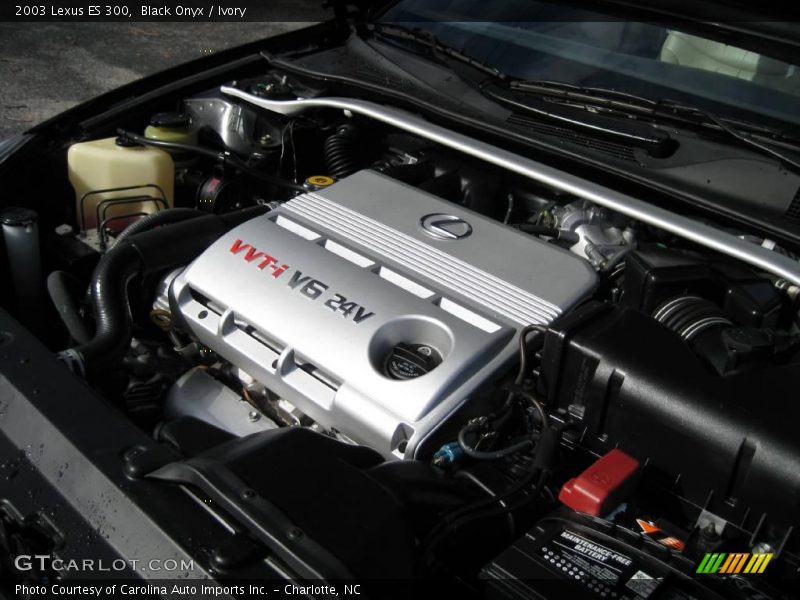 Black Onyx / Ivory 2003 Lexus ES 300