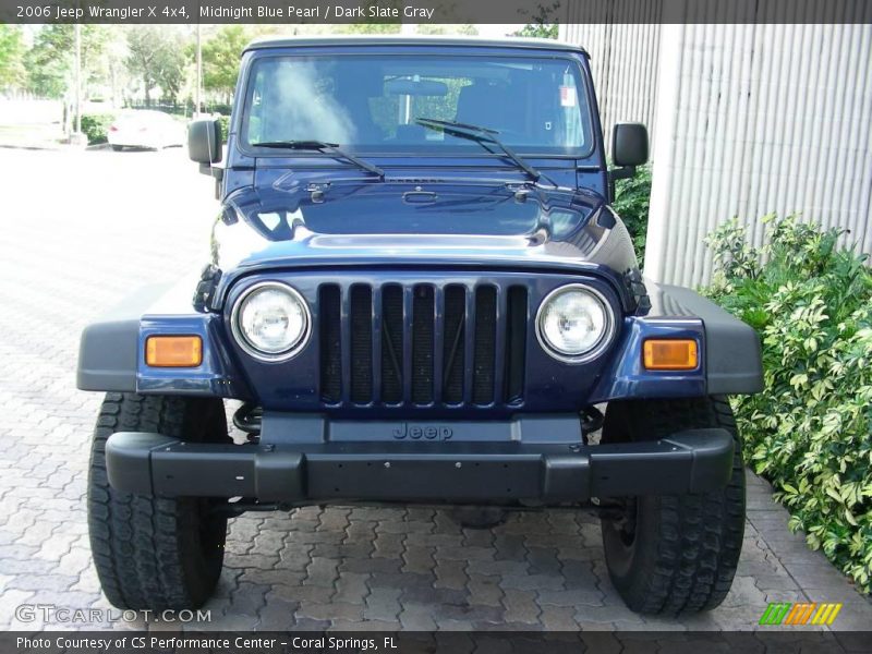 Midnight Blue Pearl / Dark Slate Gray 2006 Jeep Wrangler X 4x4