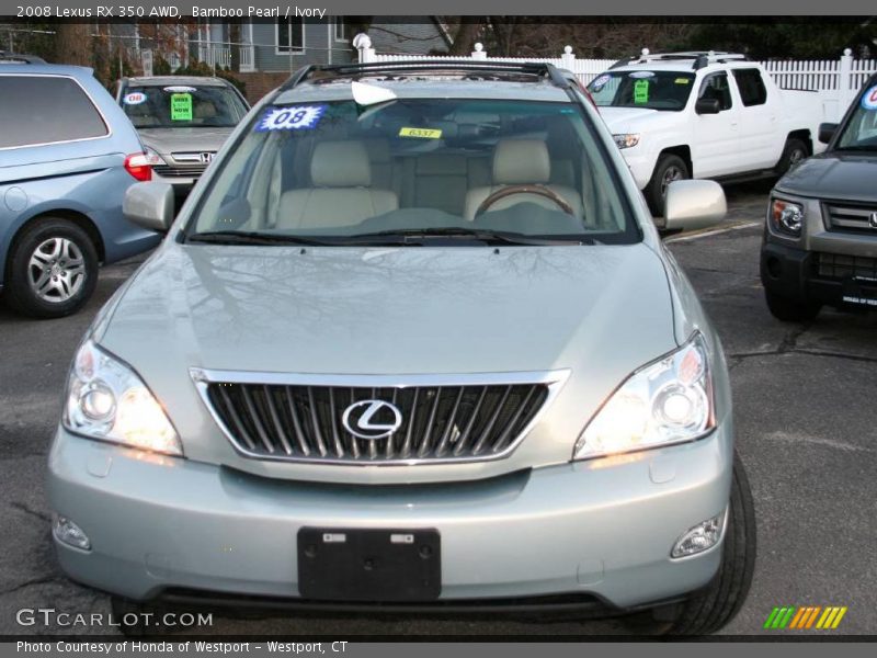 Bamboo Pearl / Ivory 2008 Lexus RX 350 AWD