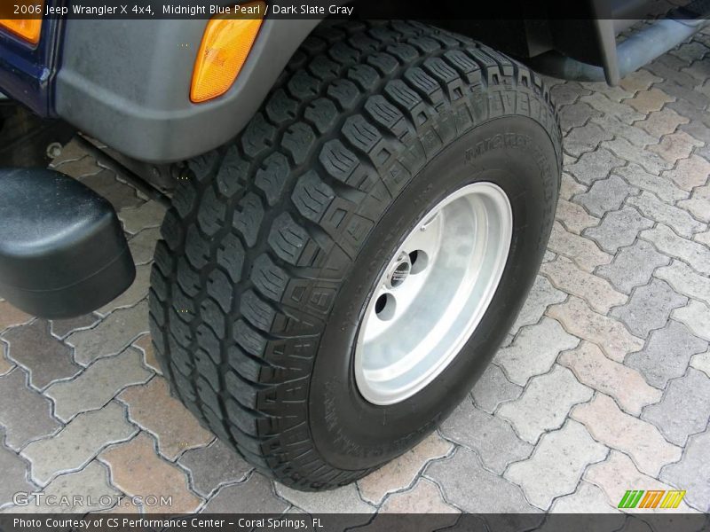 Midnight Blue Pearl / Dark Slate Gray 2006 Jeep Wrangler X 4x4
