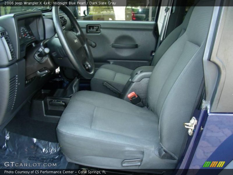 Midnight Blue Pearl / Dark Slate Gray 2006 Jeep Wrangler X 4x4