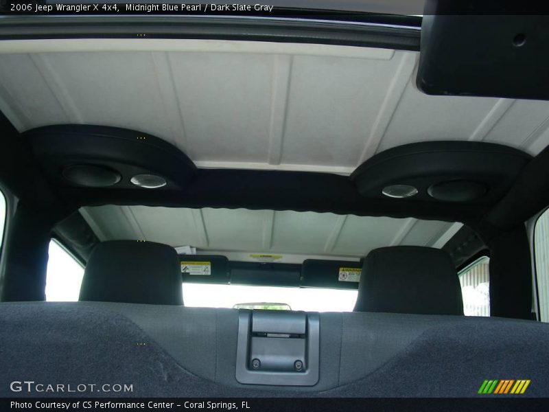 Midnight Blue Pearl / Dark Slate Gray 2006 Jeep Wrangler X 4x4