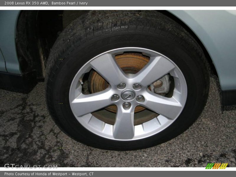 Bamboo Pearl / Ivory 2008 Lexus RX 350 AWD