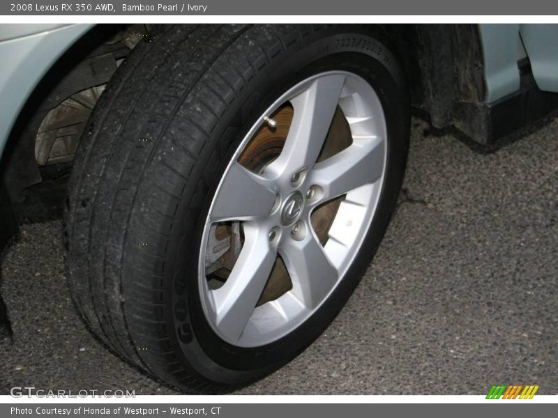 Bamboo Pearl / Ivory 2008 Lexus RX 350 AWD