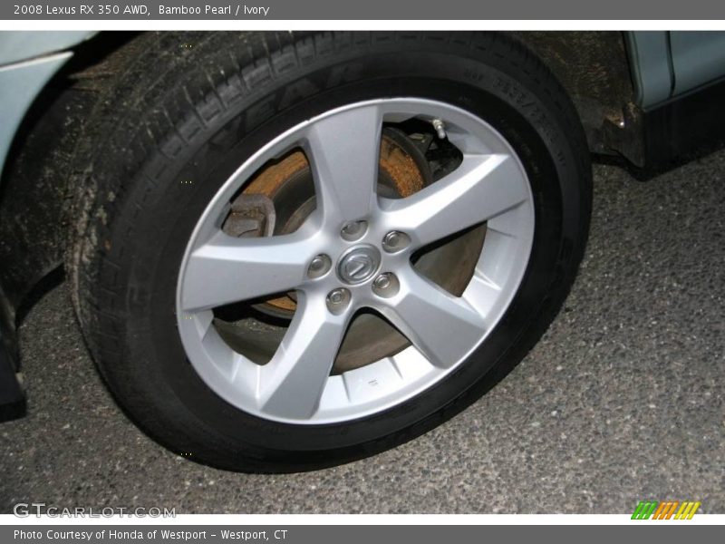 Bamboo Pearl / Ivory 2008 Lexus RX 350 AWD