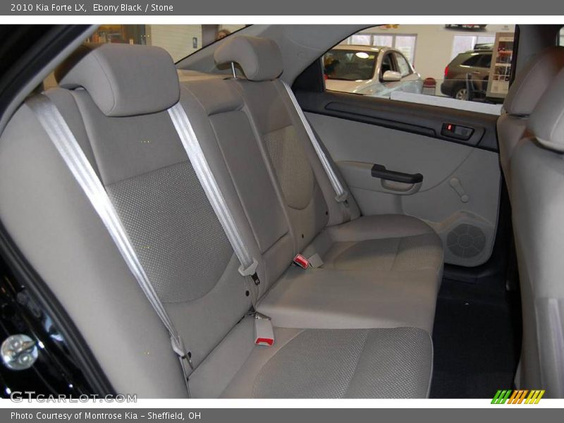 Ebony Black / Stone 2010 Kia Forte LX