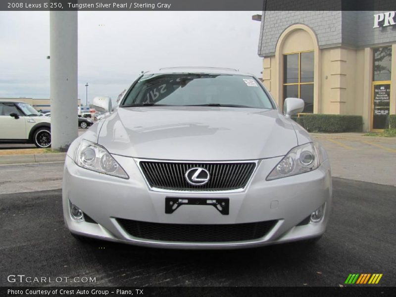 Tungsten Silver Pearl / Sterling Gray 2008 Lexus IS 250