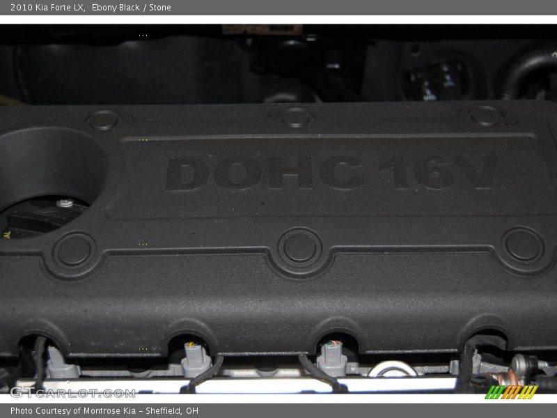 Ebony Black / Stone 2010 Kia Forte LX