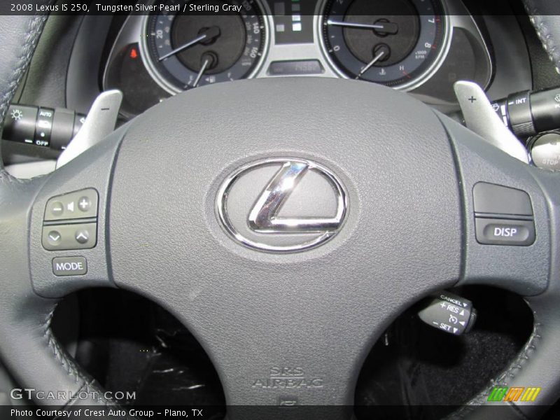 Tungsten Silver Pearl / Sterling Gray 2008 Lexus IS 250