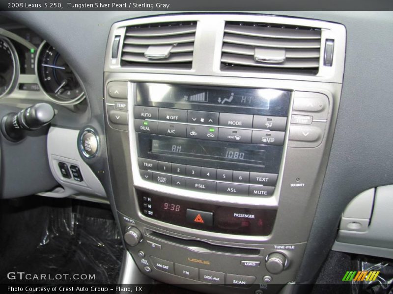 Tungsten Silver Pearl / Sterling Gray 2008 Lexus IS 250