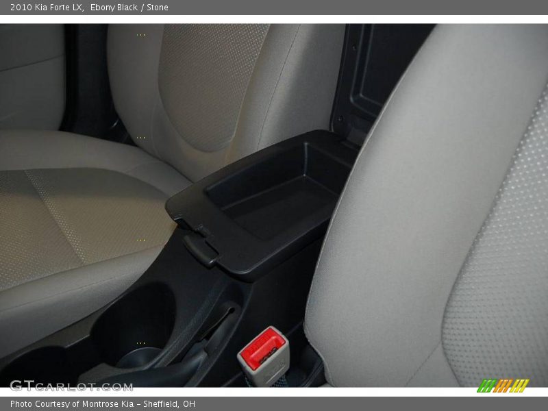 Ebony Black / Stone 2010 Kia Forte LX