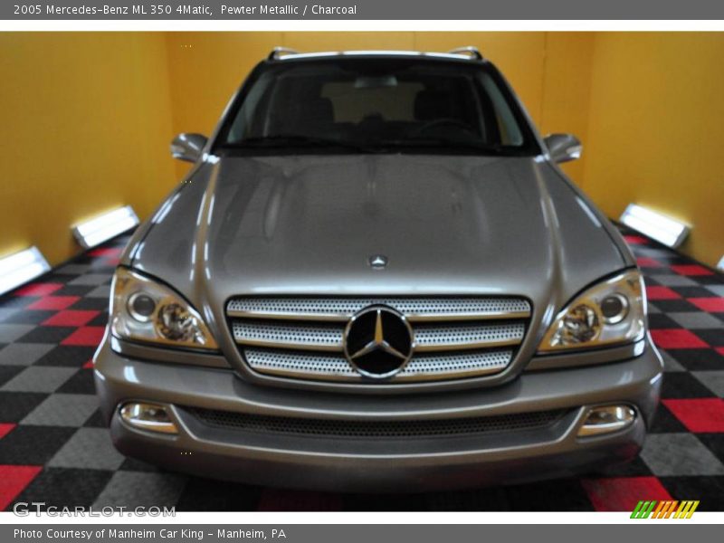 Pewter Metallic / Charcoal 2005 Mercedes-Benz ML 350 4Matic
