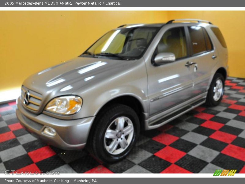 Pewter Metallic / Charcoal 2005 Mercedes-Benz ML 350 4Matic