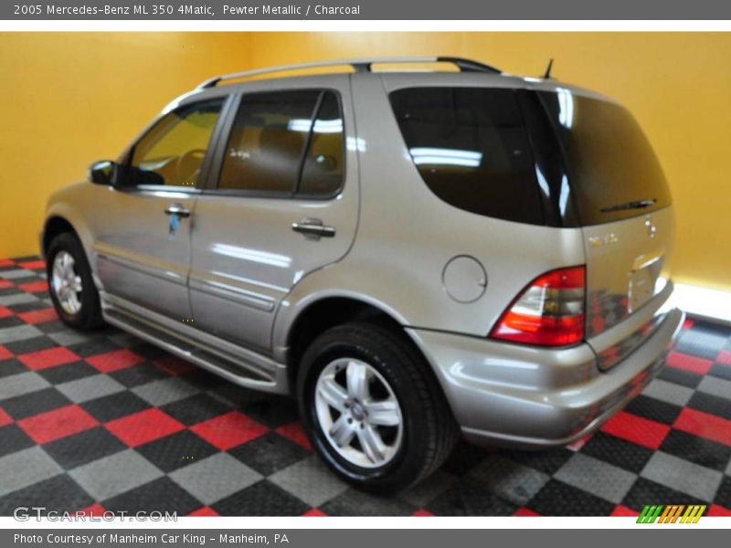 Pewter Metallic / Charcoal 2005 Mercedes-Benz ML 350 4Matic