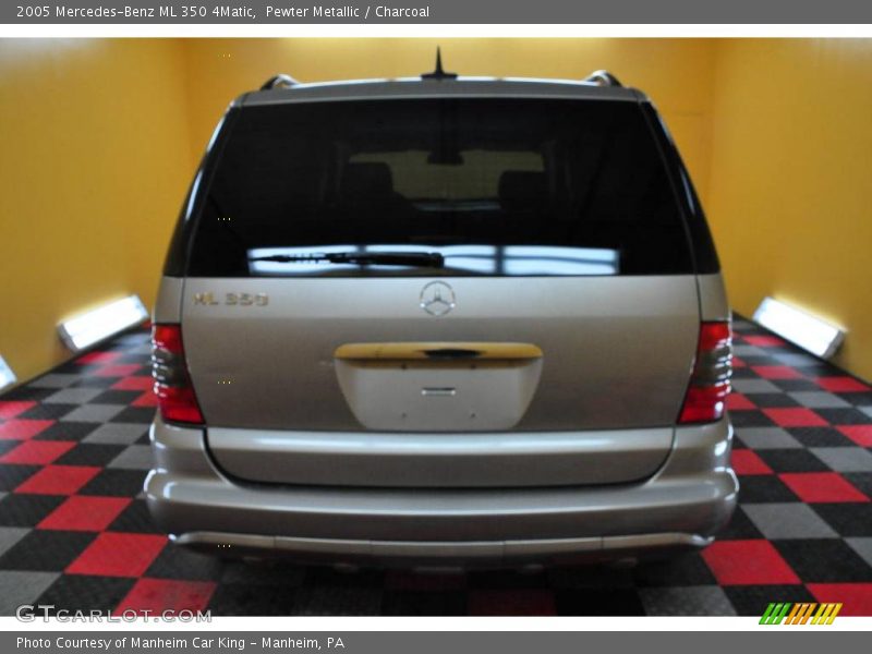 Pewter Metallic / Charcoal 2005 Mercedes-Benz ML 350 4Matic