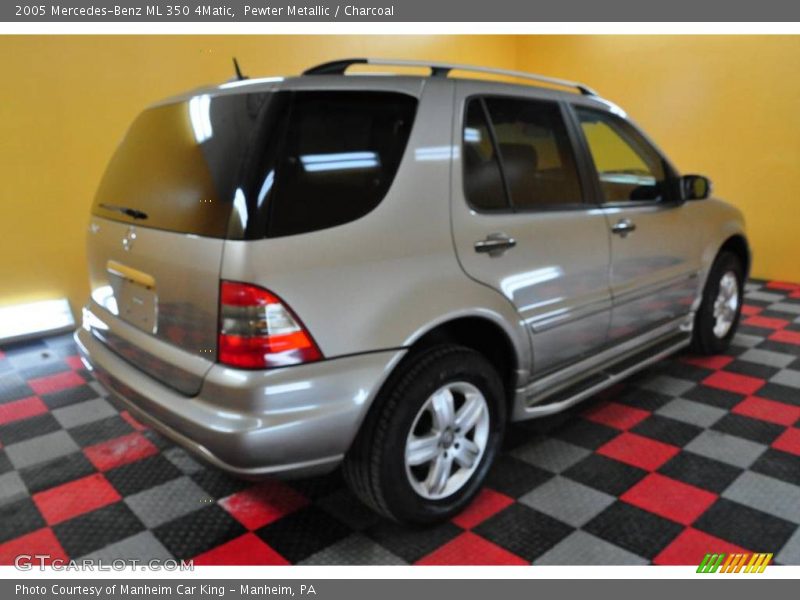 Pewter Metallic / Charcoal 2005 Mercedes-Benz ML 350 4Matic
