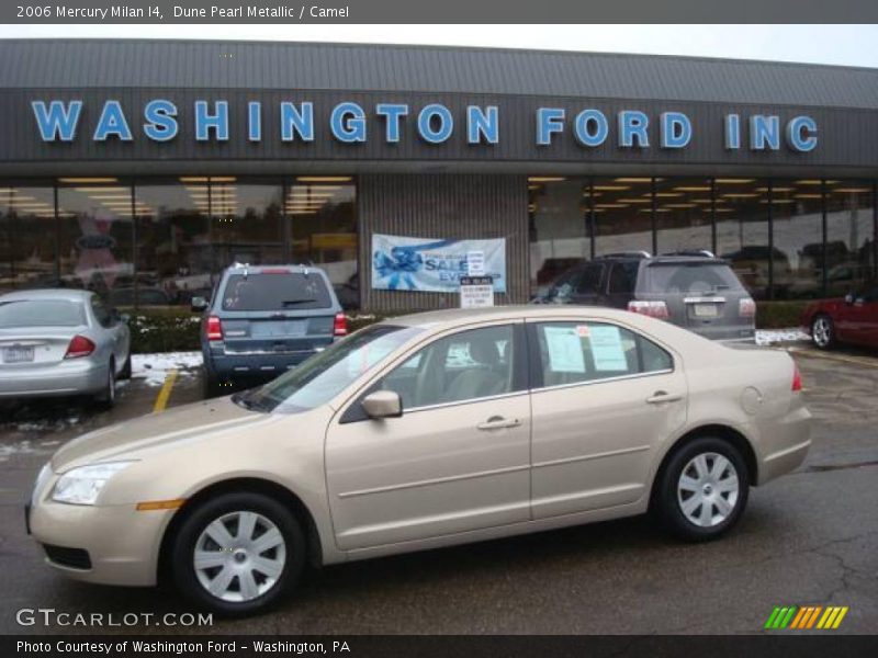 Dune Pearl Metallic / Camel 2006 Mercury Milan I4