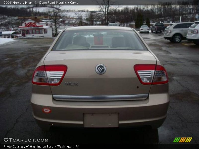 Dune Pearl Metallic / Camel 2006 Mercury Milan I4
