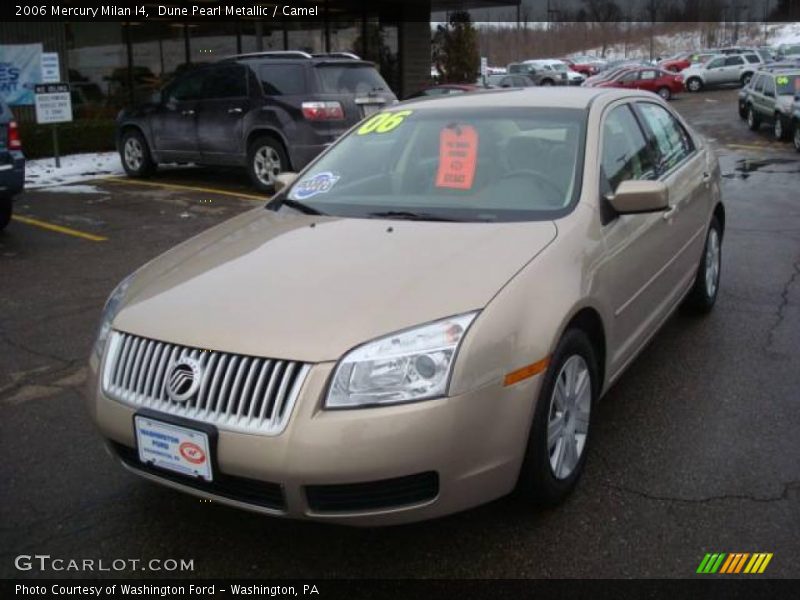 Dune Pearl Metallic / Camel 2006 Mercury Milan I4