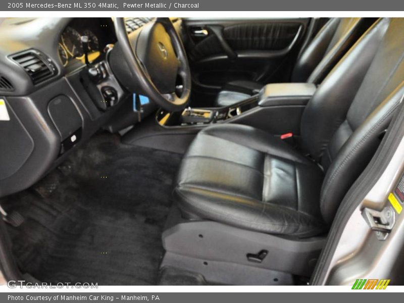 Pewter Metallic / Charcoal 2005 Mercedes-Benz ML 350 4Matic