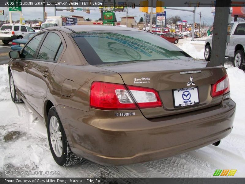 Canyon Beige Pearl / Beige 2009 Mitsubishi Galant ES