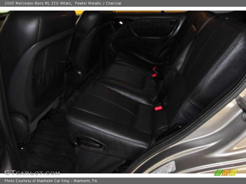 Pewter Metallic / Charcoal 2005 Mercedes-Benz ML 350 4Matic