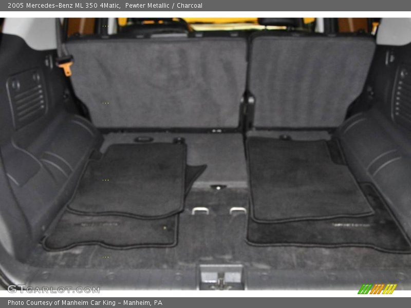 Pewter Metallic / Charcoal 2005 Mercedes-Benz ML 350 4Matic