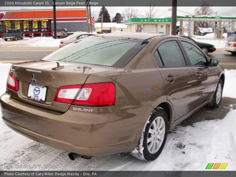 Canyon Beige Pearl / Beige 2009 Mitsubishi Galant ES