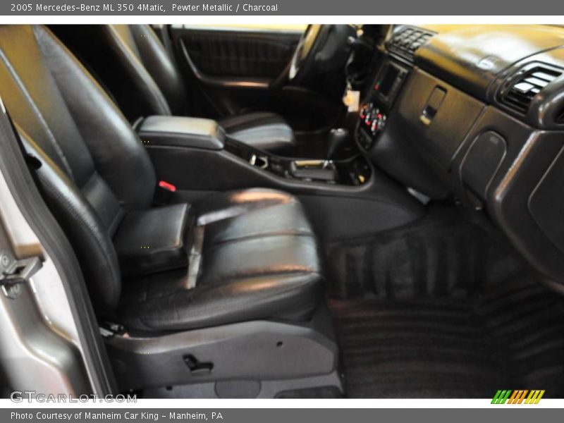 Pewter Metallic / Charcoal 2005 Mercedes-Benz ML 350 4Matic