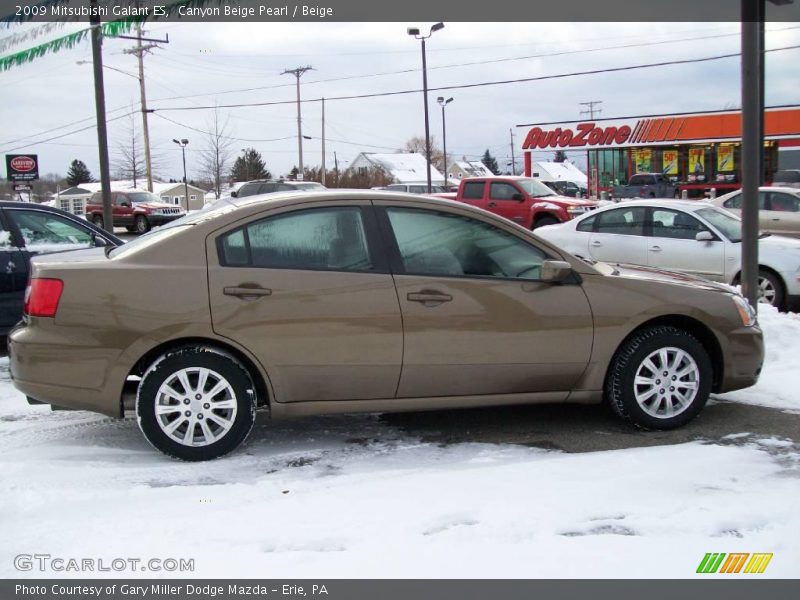 Canyon Beige Pearl / Beige 2009 Mitsubishi Galant ES