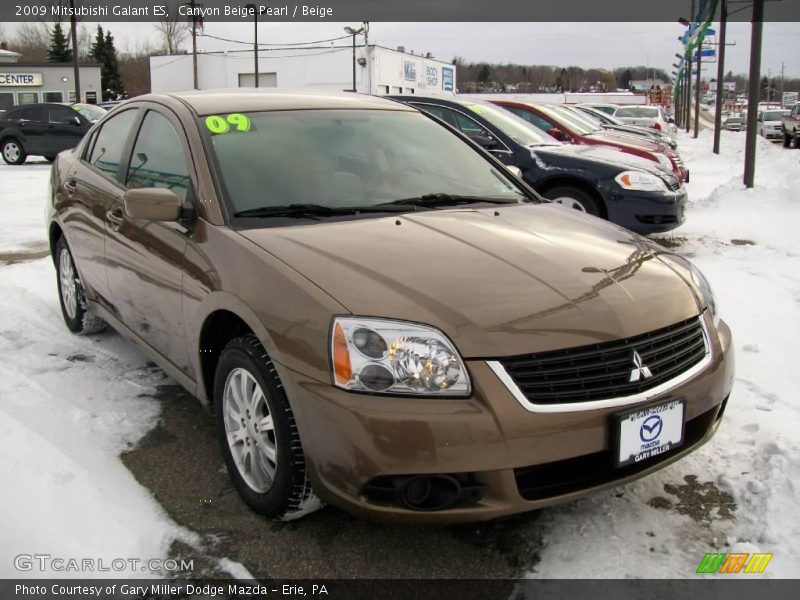 Canyon Beige Pearl / Beige 2009 Mitsubishi Galant ES