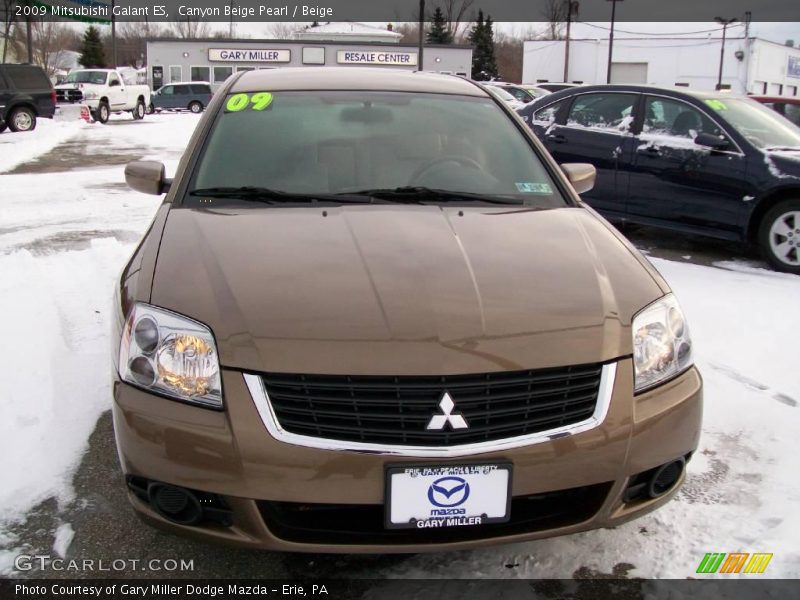 Canyon Beige Pearl / Beige 2009 Mitsubishi Galant ES