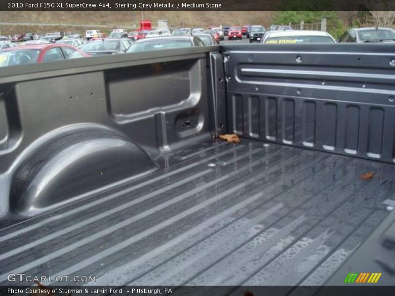 Sterling Grey Metallic / Medium Stone 2010 Ford F150 XL SuperCrew 4x4
