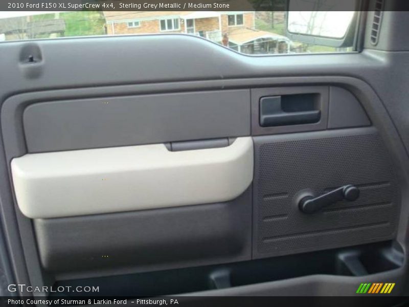 Sterling Grey Metallic / Medium Stone 2010 Ford F150 XL SuperCrew 4x4