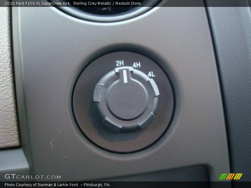 Sterling Grey Metallic / Medium Stone 2010 Ford F150 XL SuperCrew 4x4