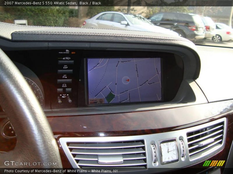 Black / Black 2007 Mercedes-Benz S 550 4Matic Sedan