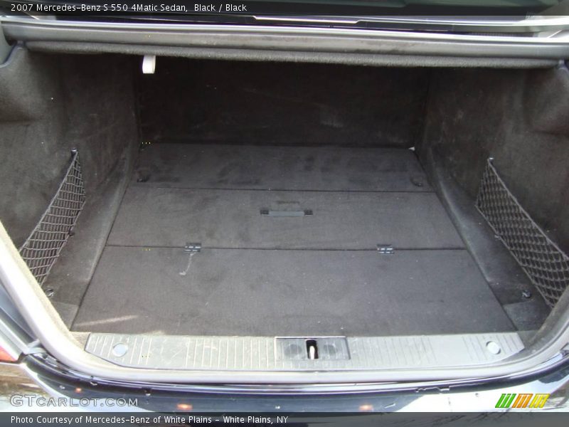 Black / Black 2007 Mercedes-Benz S 550 4Matic Sedan