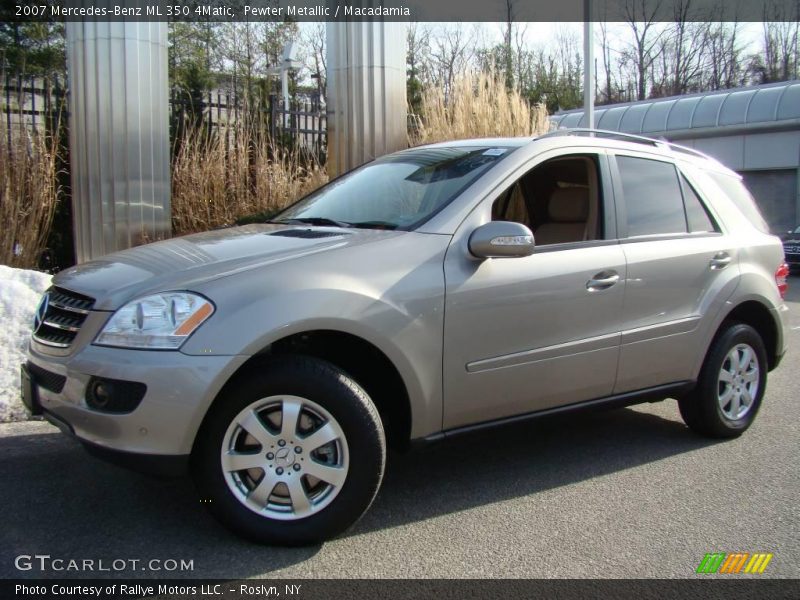 Pewter Metallic / Macadamia 2007 Mercedes-Benz ML 350 4Matic