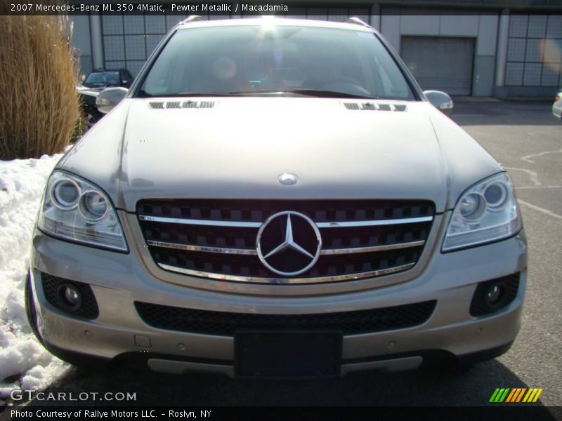 Pewter Metallic / Macadamia 2007 Mercedes-Benz ML 350 4Matic