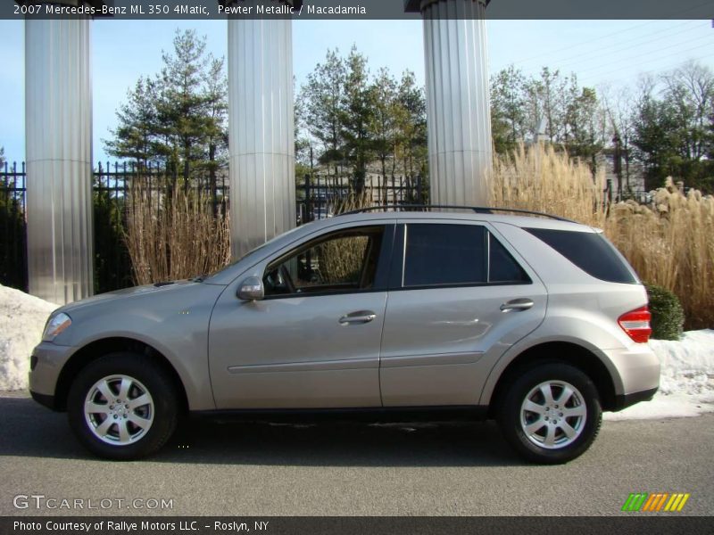 Pewter Metallic / Macadamia 2007 Mercedes-Benz ML 350 4Matic